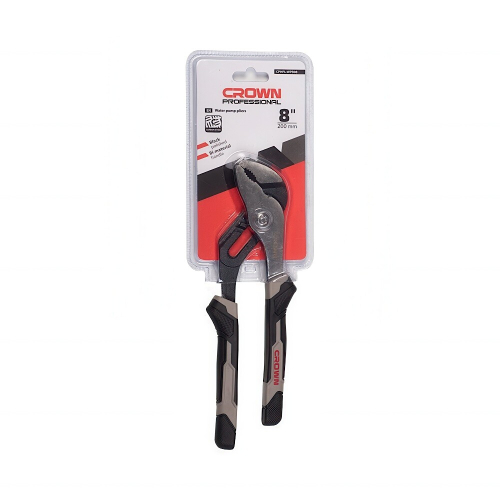 Плоскогубцы переставные CROWN 200 мм CPHPL-WPB08