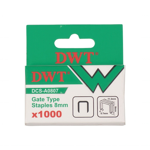 Скобы DWT 8 мм DCS-A0807