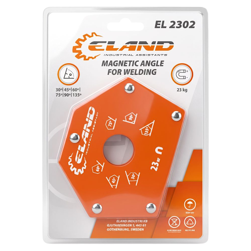 Угольник магнитный для сварки 23кг   EL 2302 ELAND