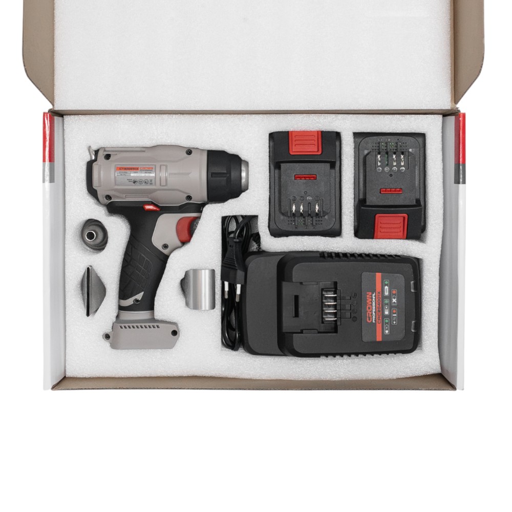 Фен аккумуляторный CROWN CT60001HX-4