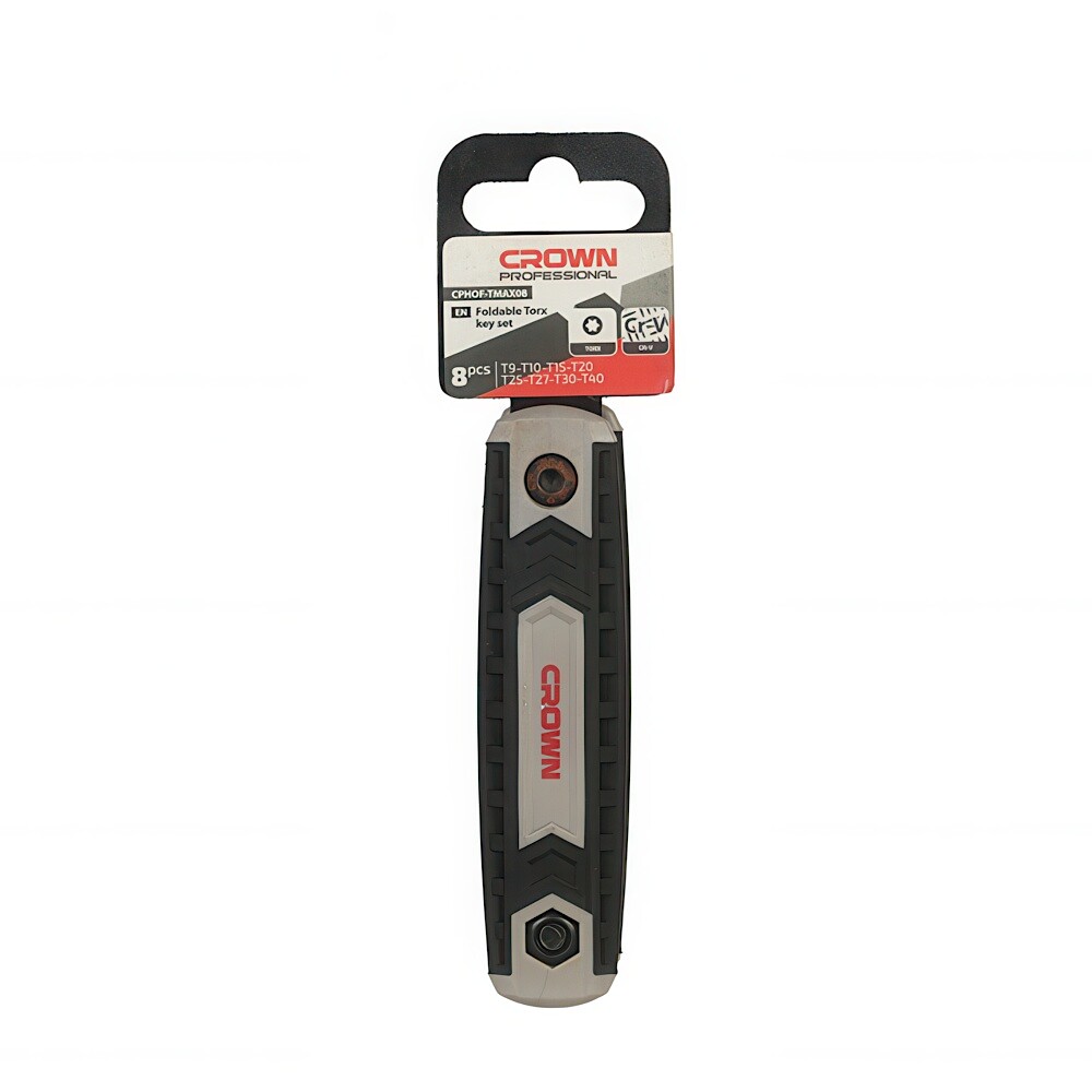 Набор ключей Torx CROWN T9-T40 8шт короткие CPHOF-TMAX08