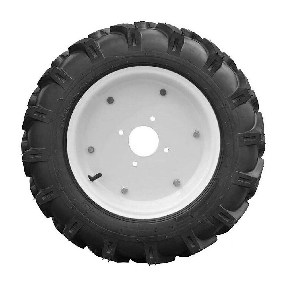 Колесо культиватора VELLES 5.00-12, протектор ЕЛОЧКА, левое