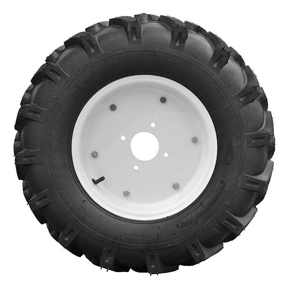 Колесо культиватора VELLES 6.00-12, протектор ЕЛОЧКА, левое