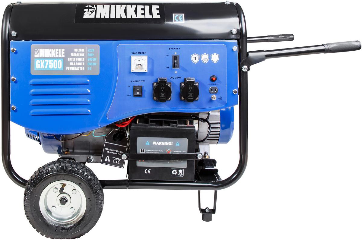 Генератор бензиновый MIKKELE GX 7500 