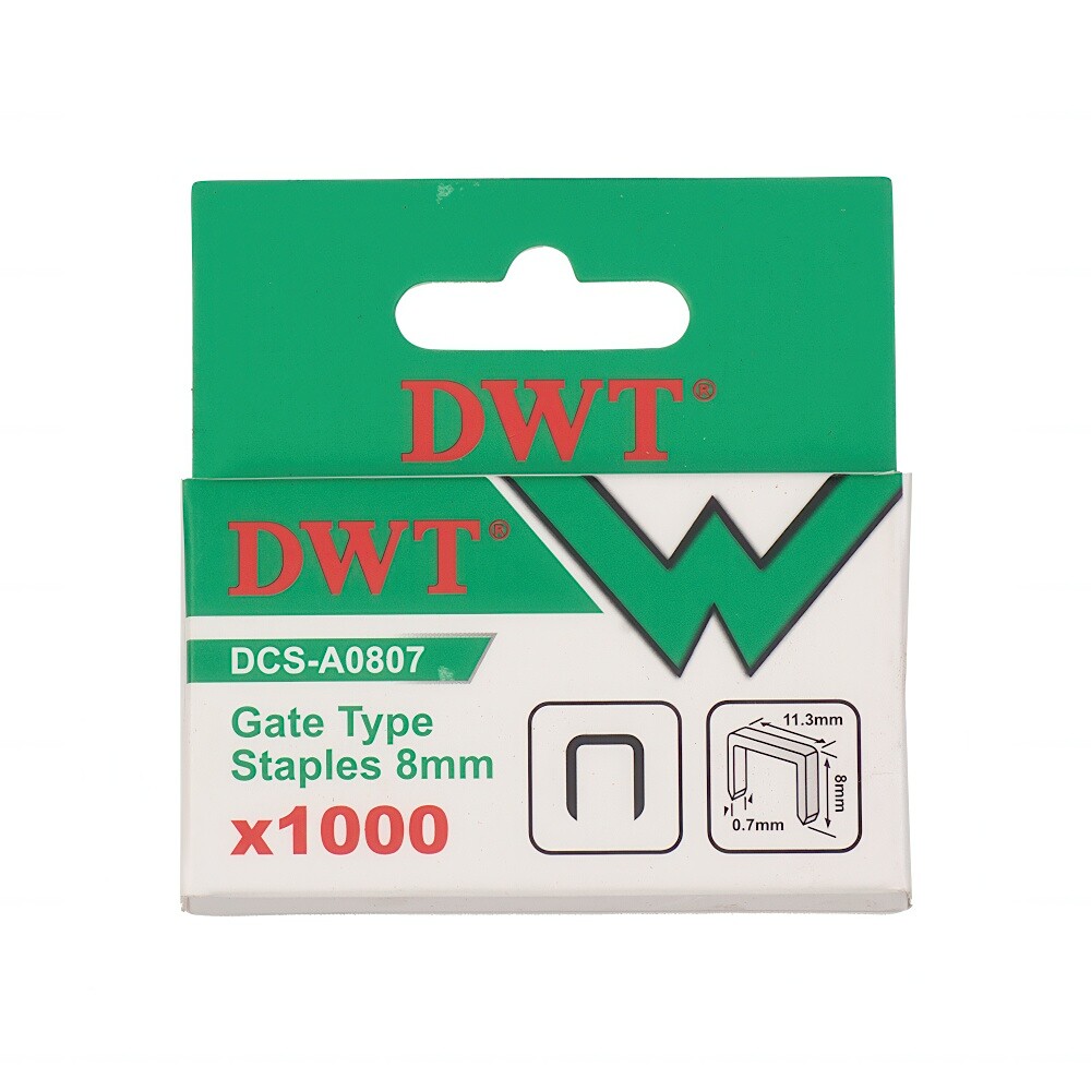Скобы DWT 8 мм DCS-A0807