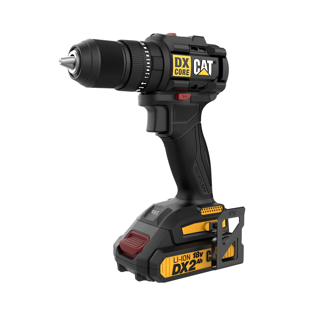 Дрель-шуруповерт ударная аккумуляторная CAT DX1010