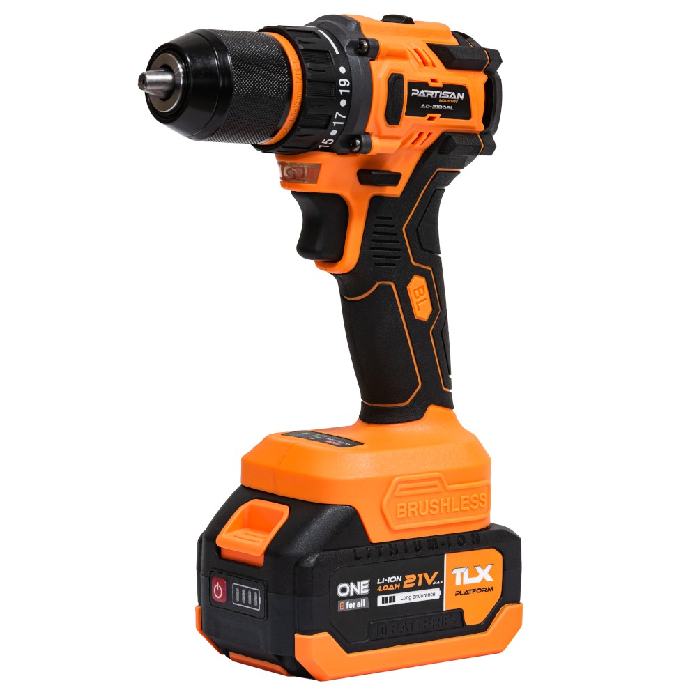 Дрель-шуруповерт аккумуляторная PARTISAN AD-2180BL