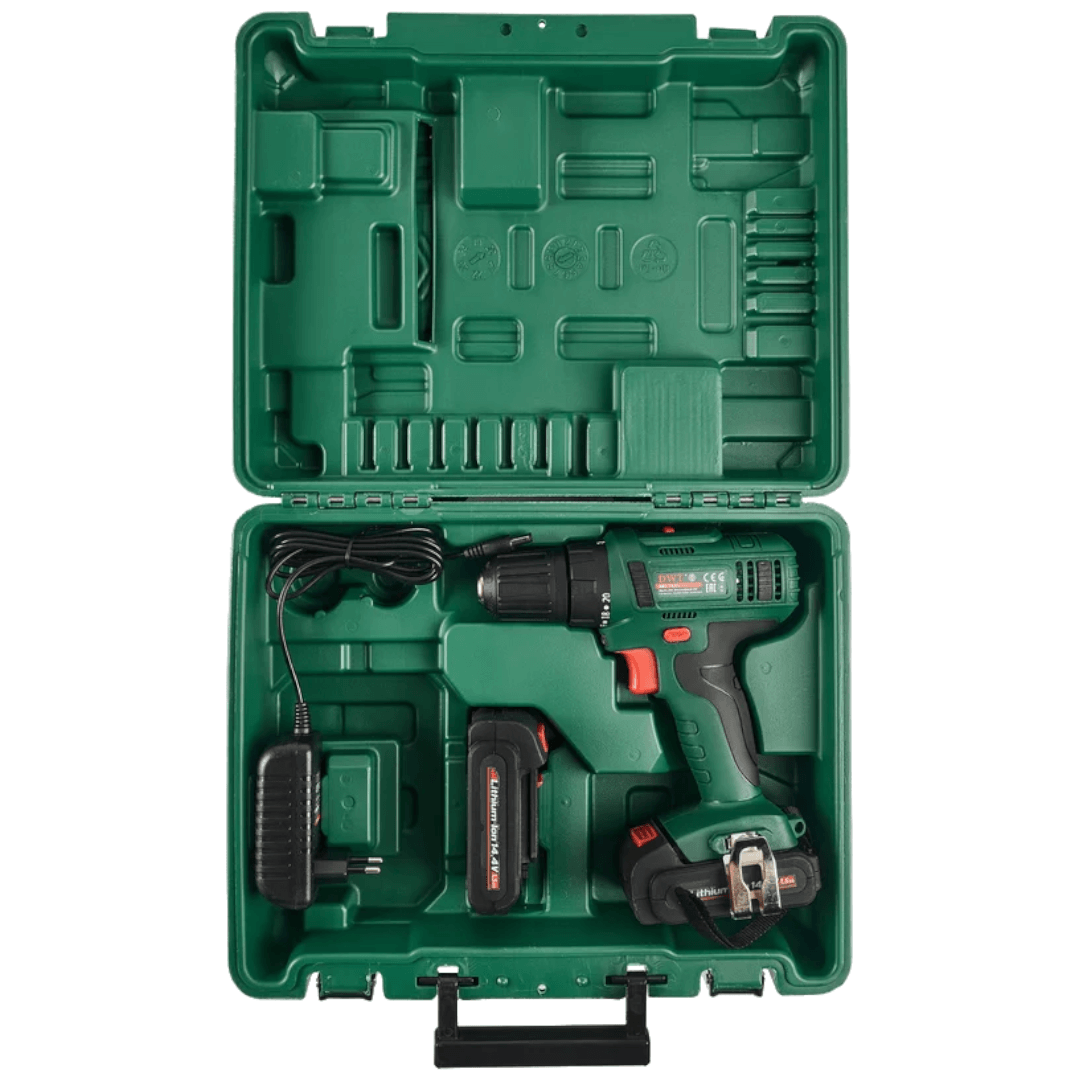 Дрель-шуруповерт аккумуляторная DWT ABS-14.4 L-2 BMC