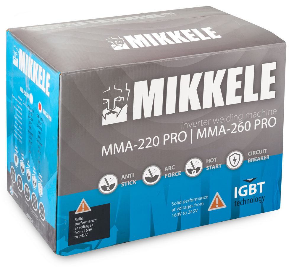 Инвертор сварочный MMA-260 PRO MIKKELE