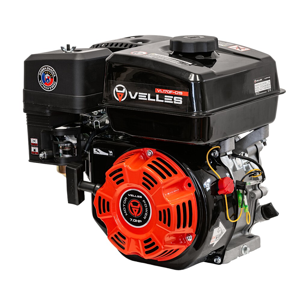 Двигатель бензиновый VELLES VL170F-D19