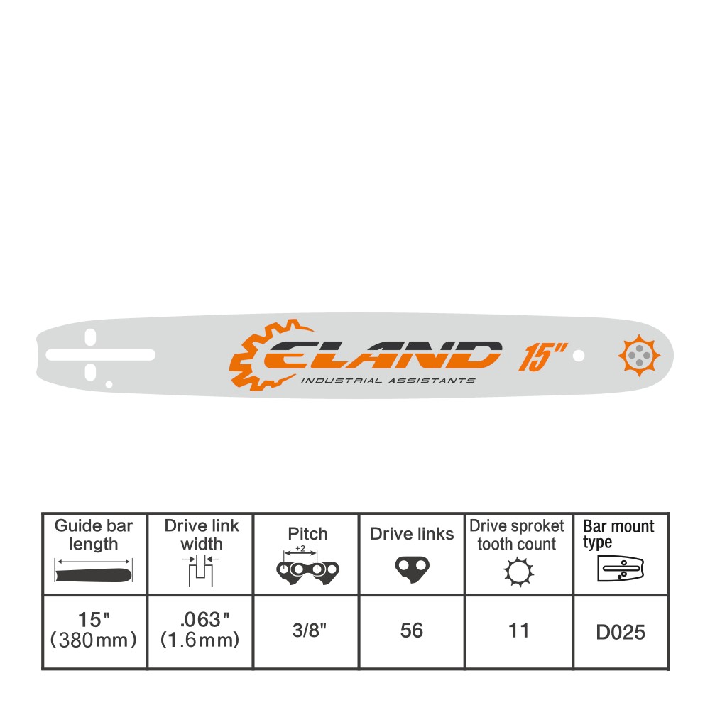 Шина для пилы ELAND ELA15-56-611G