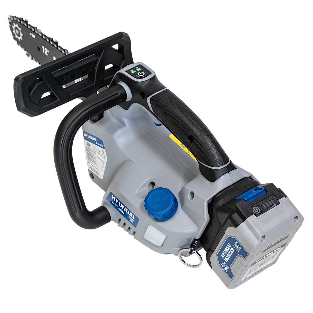 Пила аккумуляторная цепная HYUNDAI X-810iON SET