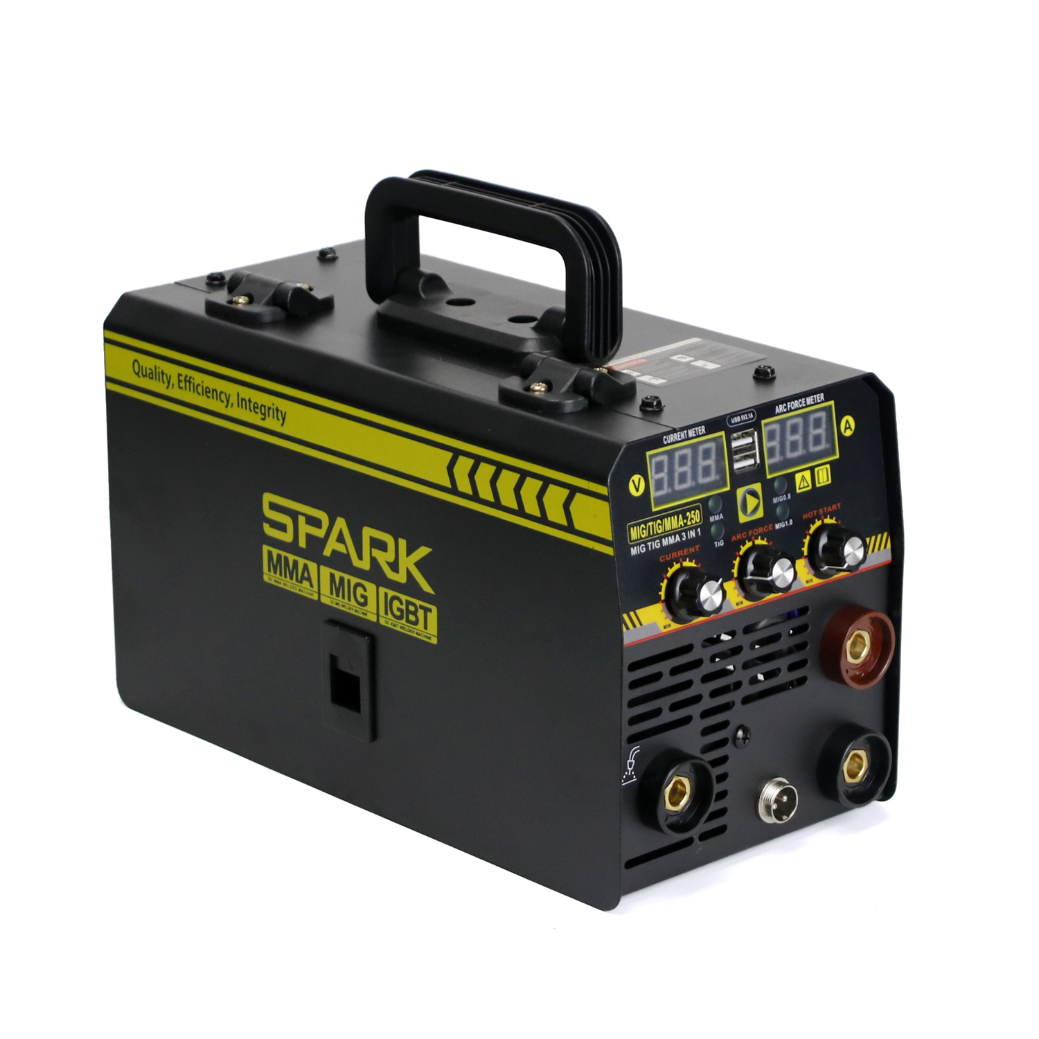 Полуавтомат сварочный SPARK MIG/TIG/MMA-250 (1кг)**