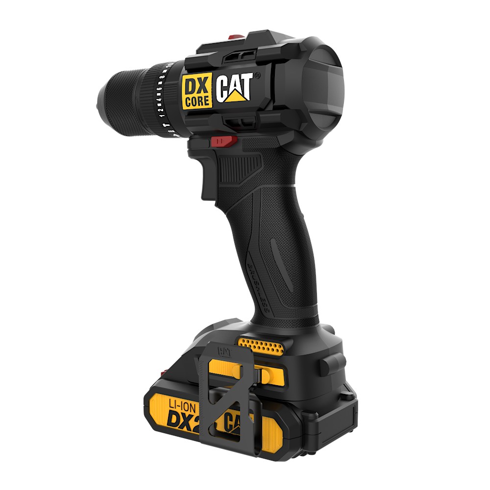 Дрель-шуруповерт ударная аккумуляторная CAT DX1010
