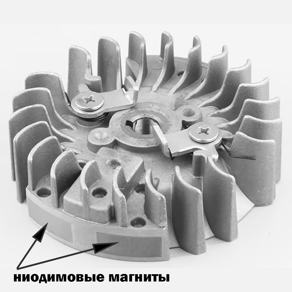 Маховик (магнето) бензопилы CS-4500/CS-5200, металлические собачки