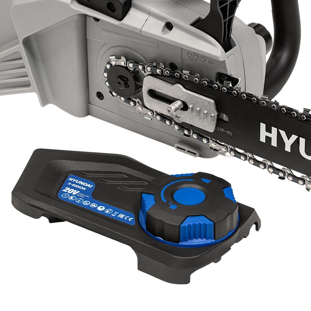 Пила аккумуляторная цепная HYUNDAI X-620iON