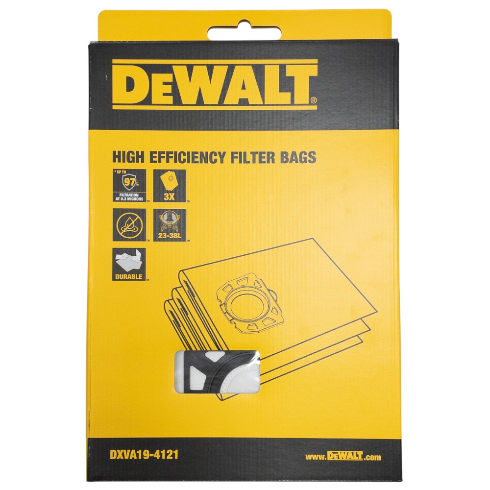 Мешок для пылесоса DeWalt 23-38л