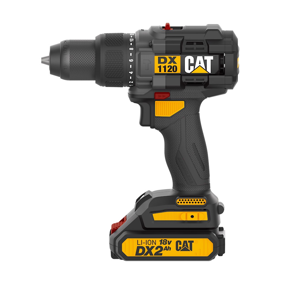 Дрель-шуруповерт ударная аккумуляторная CAT DX1120