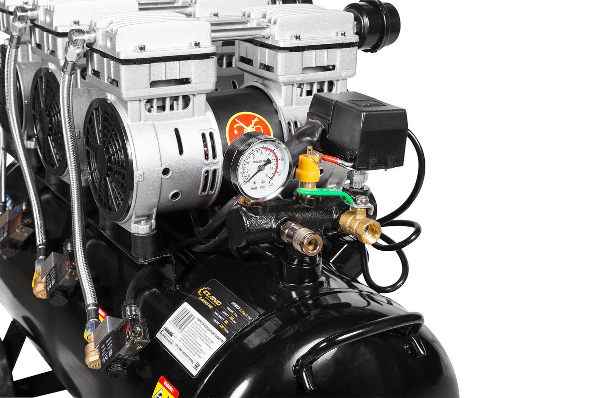 Компрессор воздушный безмаслянный ELAND EL-8034OF PRO